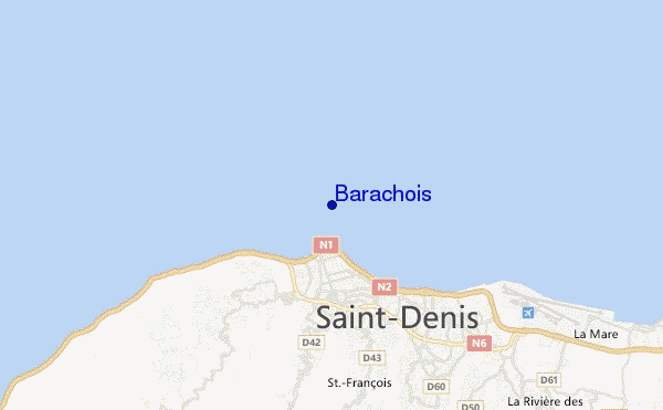 Barachois location map