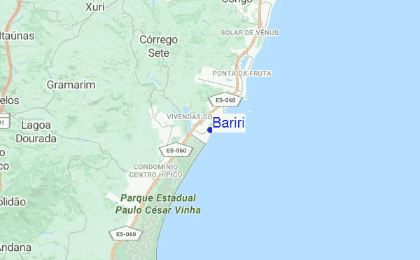 Bariri location map