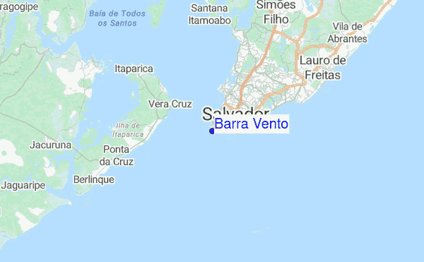 Barra Vento Location Map