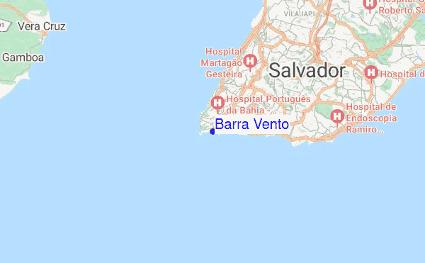 Barra Vento location map