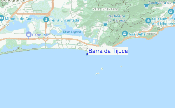 Barra da Tijuca location map