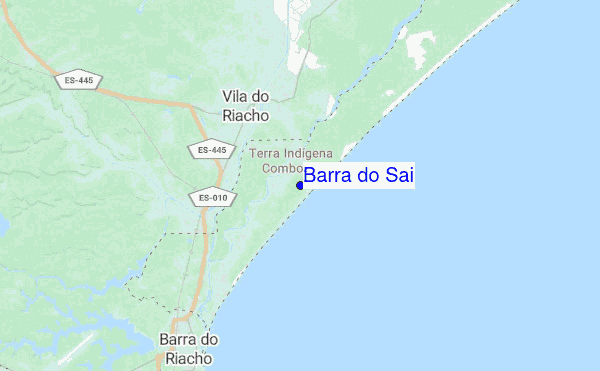 Barra do Sai location map