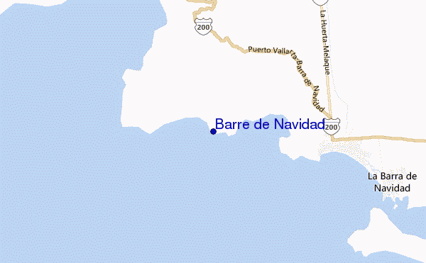 Barre de Navidad location map