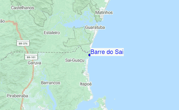 Barre do Sai Location Map