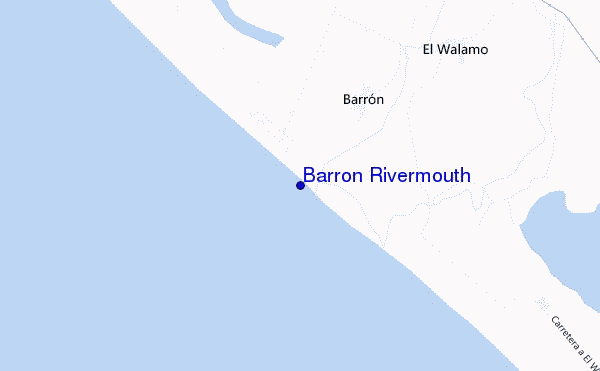 Barron Rivermouth location map