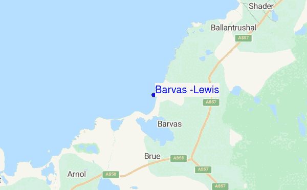 Barvas (Lewis) location map