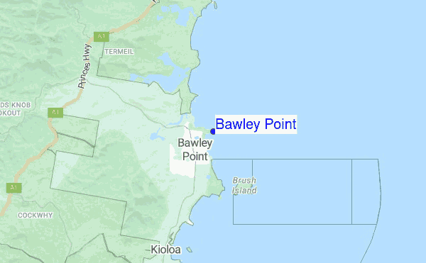 Bawley Point location map