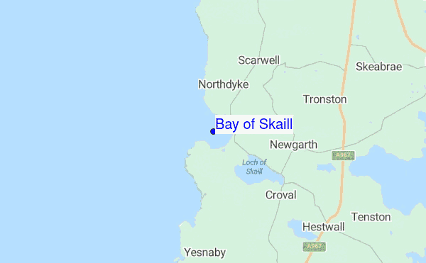 Bay of Skaill location map