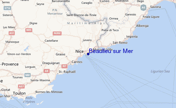 Beaulieu sur Mer Surf Forecast and Surf Reports (Mediterranean - Cote d