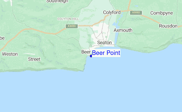 Beer Point location map