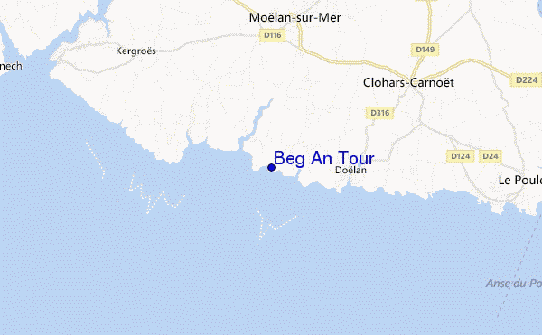 Beg An Tour location map