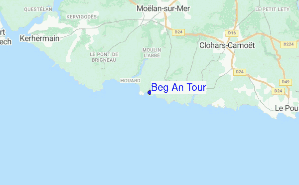 Beg An Tour location map