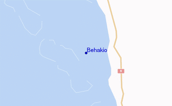 Behakio location map