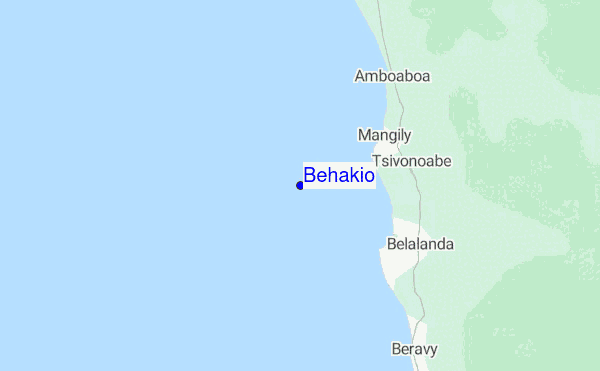 Behakio location map