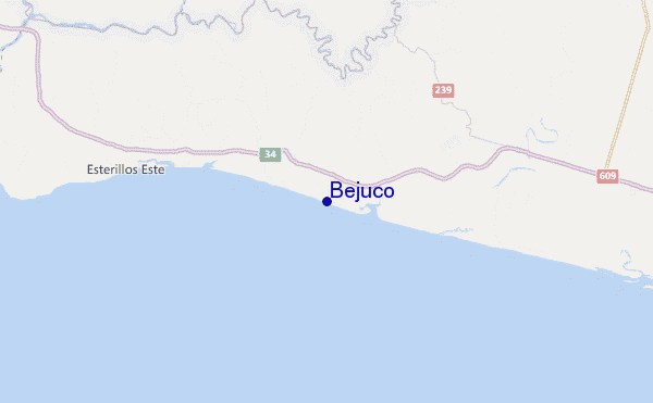 Bejuco location map