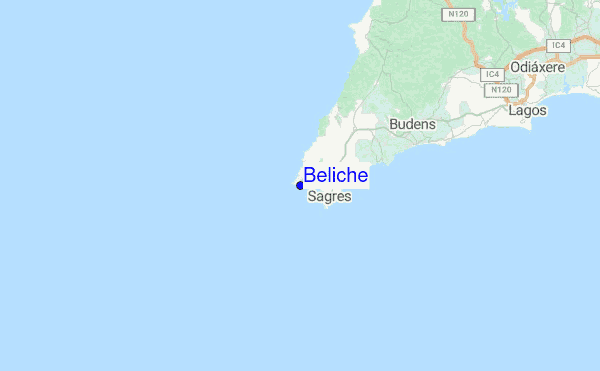Beliche Location Map