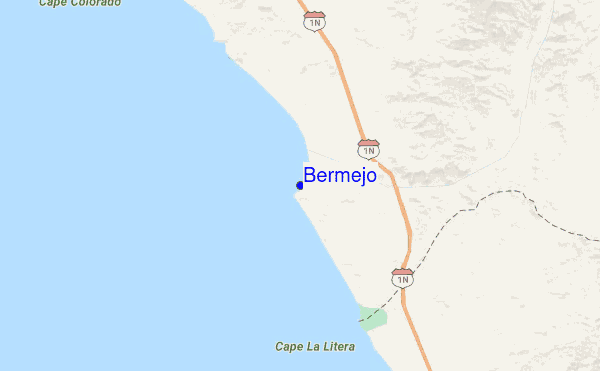 Bermejo location map