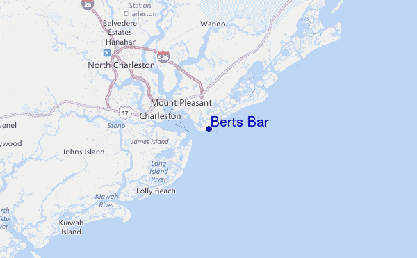 Berts Bar Location Map