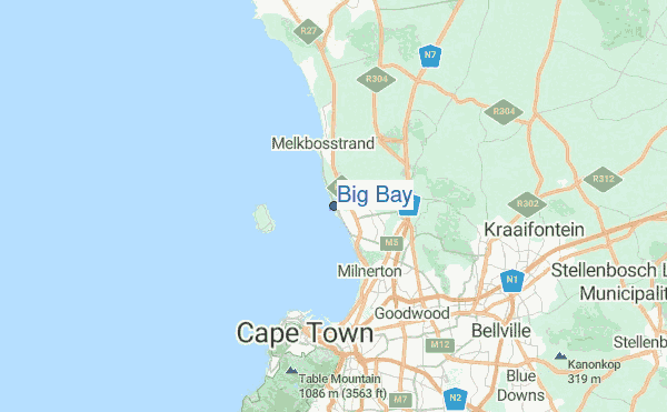 Big Bay Location Map