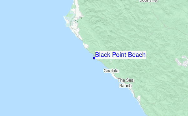 Black Point Beach Location Map