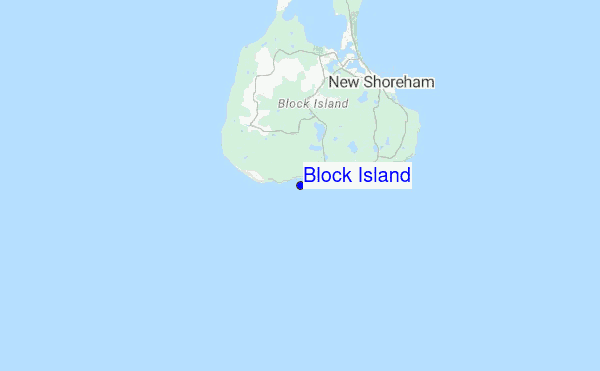 Block Island location map