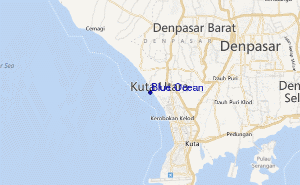 Blue Ocean location map