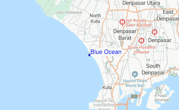 Blue Ocean location map