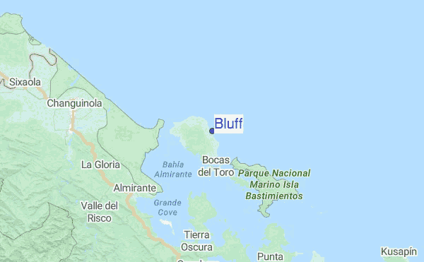 Bluff Location Map