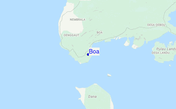 Boa location map