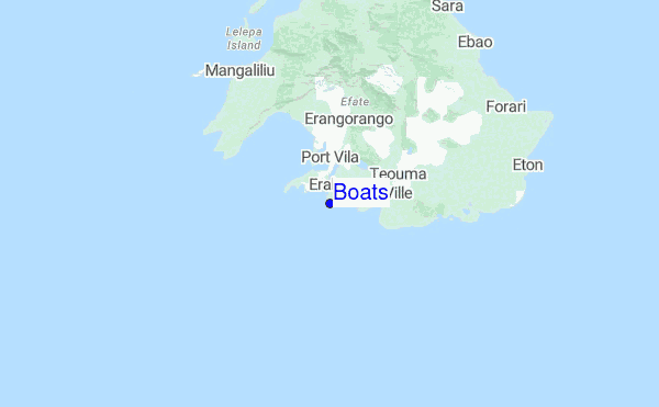 Boats Location Map