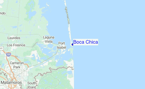 Boca Chica Tx Map Boca Chica Surf Forecast And Surf Reports (Texas, Usa)