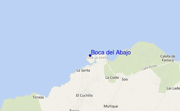 Boca del Abajo location map