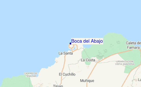 Boca del Abajo location map