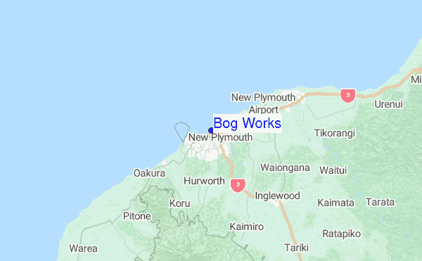 Bog Works Location Map