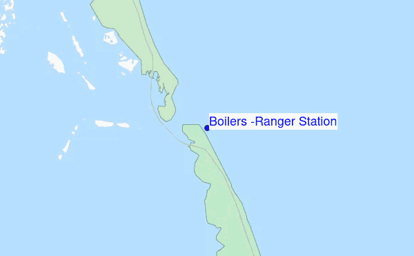 Boilers (Ranger Station) location map