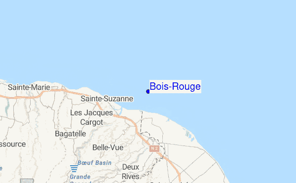 Bois-Rouge location map