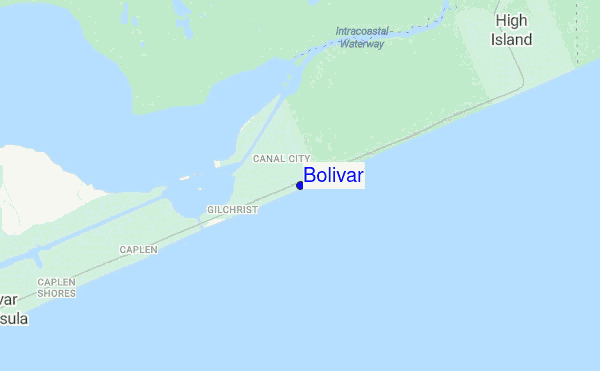 Bolivar location map