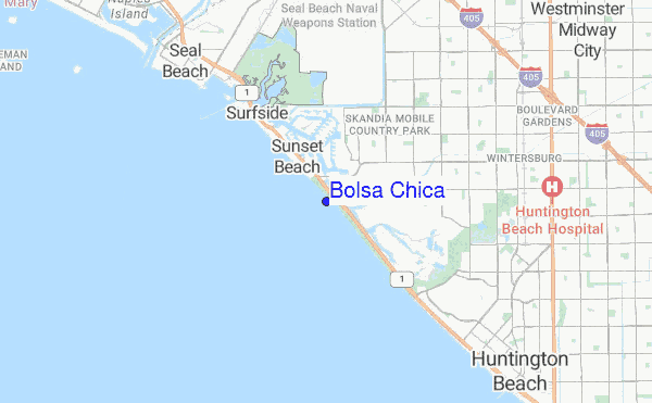 Bolsa Chica location map