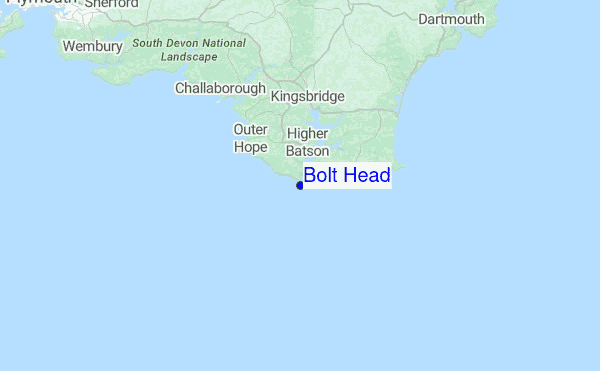 Bolt Head Location Map