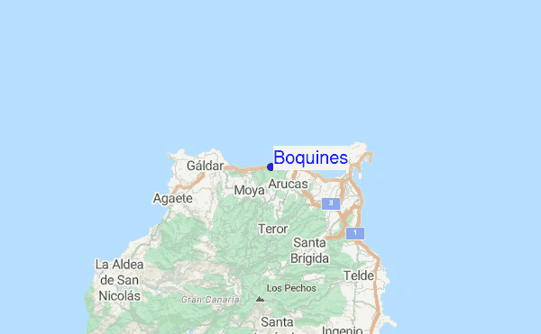 Boquines Location Map