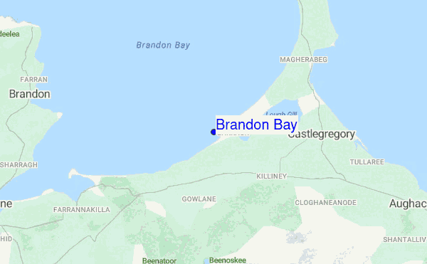 Brandon Bay location map