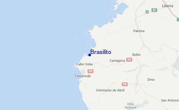 Brasilito Location Map