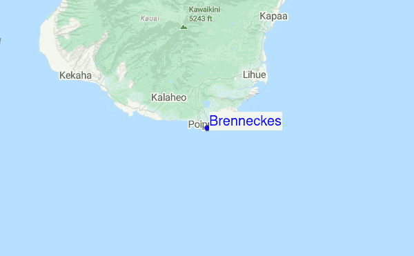 Brenneckes Location Map