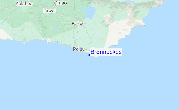 Brenneckes location map