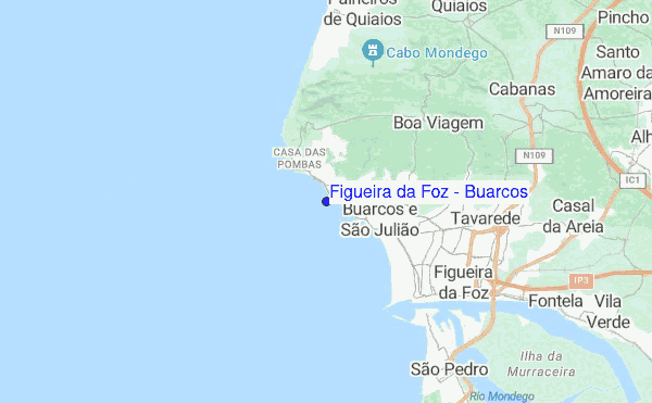 Figueira da Foz - Buarcos location map