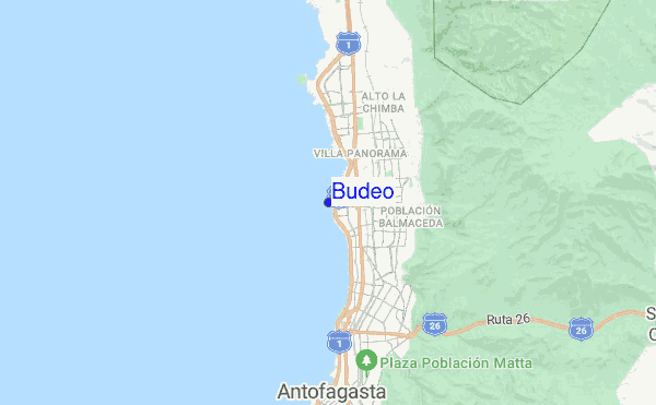 Budeo location map