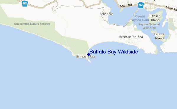 Buffalo Bay Wildside location map