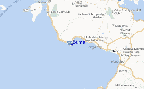 Buma location map