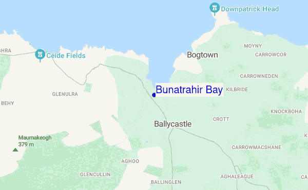 Bunatrahir Bay location map