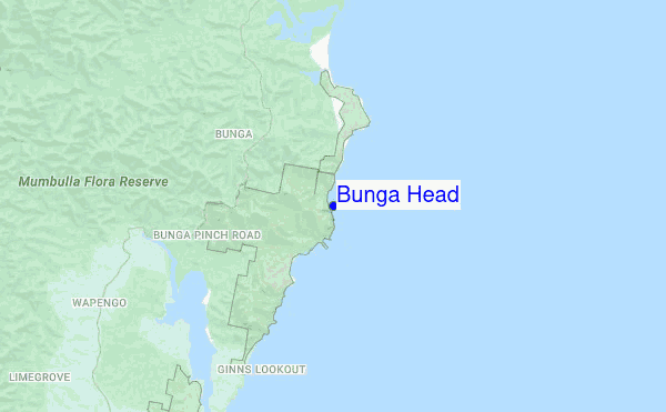 Bunga Head location map